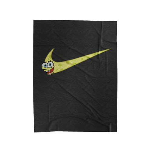Spongebob Art Logo Velveteen Blanket