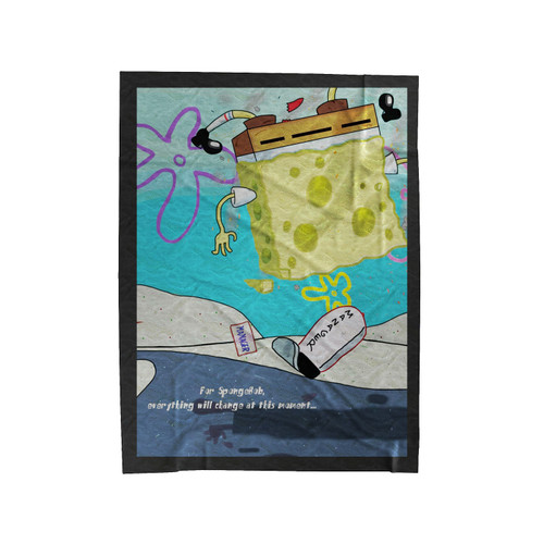 Spongebob Squarepants Movie Velveteen Blanket