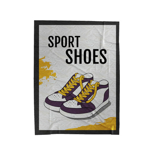 Sport Shoes Velveteen Blanket