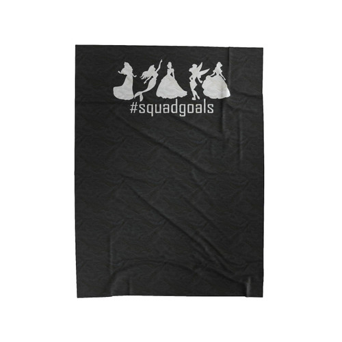 Squad Goals Disney Princess Inspired Cinderella Belle Tinkerbell Ariel And Aurora Velveteen Blanket