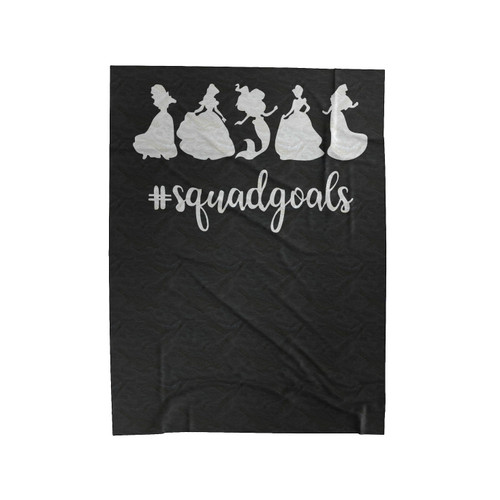 Squad Goals Disney Princess Women's Racerback Tank Top Velveteen Blanket