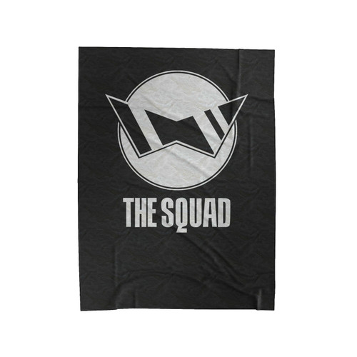 Squirtle Squad Logo Symbol Velveteen Blanket