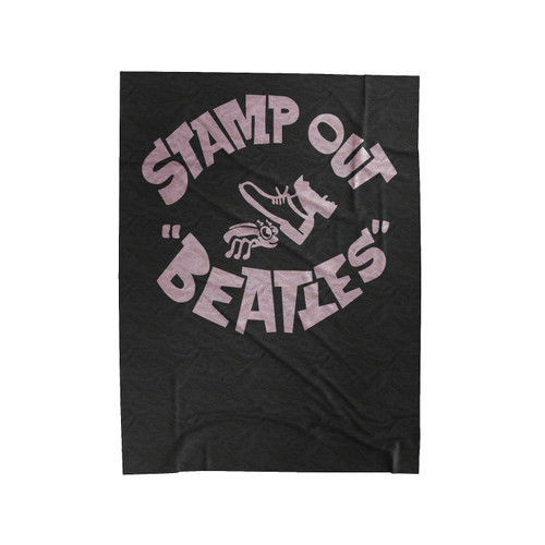 Stamp Out The Beatles John Lennon George Harrison The Beatles Velveteen Blanket