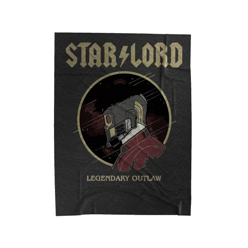 Star Lord Legendary Outlaw Velveteen Blanket