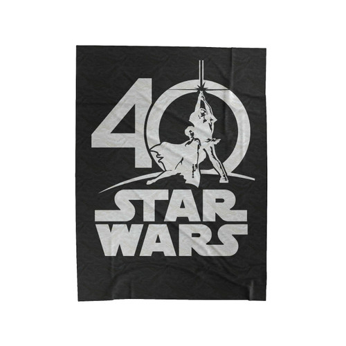 Star Wars 40Th Anniversary Velveteen Blanket