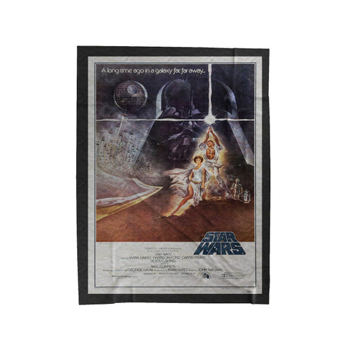 Star Wars A New Hope Cover Velveteen Blanket