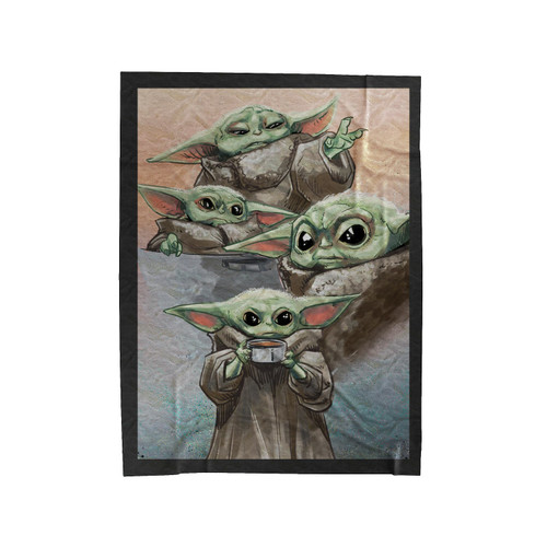 Star Wars Baby Yoda Velveteen Blanket