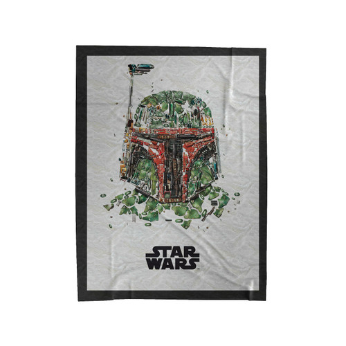 Star Wars Boba Fett 2 Velveteen Blanket
