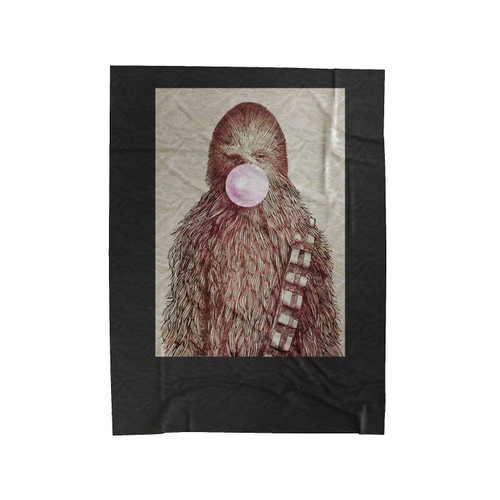 Star Wars Chewbacca Chewing Gum Velveteen Blanket