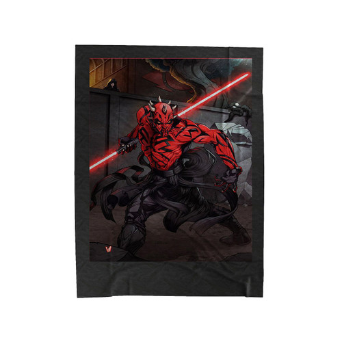 Star Wars Darth Maul Sith Lord 1 Velveteen Blanket