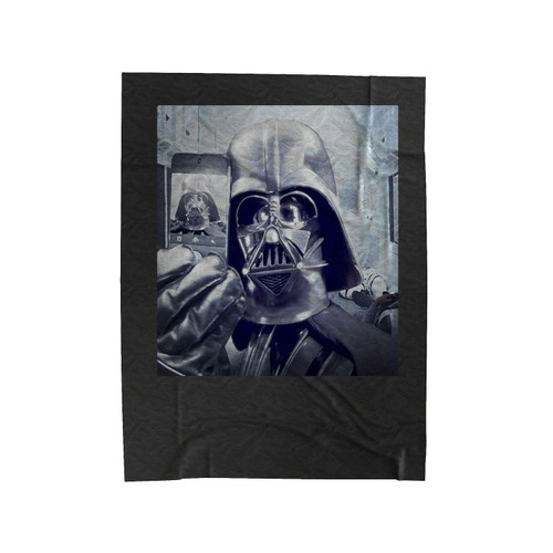 Star Wars Darth Vader Selfi Velveteen Blanket