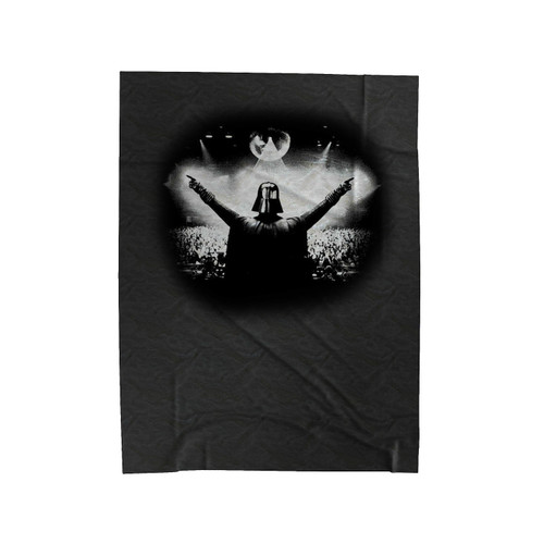 Star Wars Dj Darth Vader Clubbing Cool Funny Velveteen Blanket