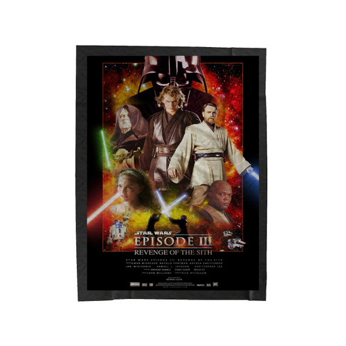Star Wars Episode Iii Revenge Of The Sith 1 Velveteen Blanket