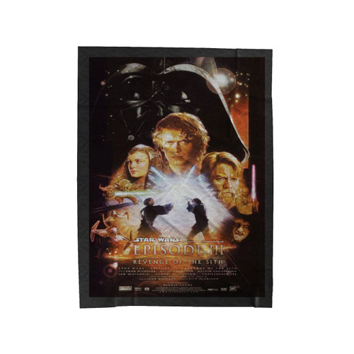 Star Wars Episode Iii Revenge Of The Sith 2 Velveteen Blanket