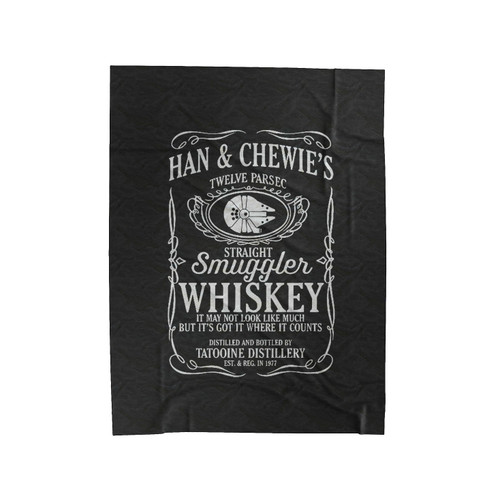 Star Wars Han Solo Chewbacca Mashup Velveteen Blanket
