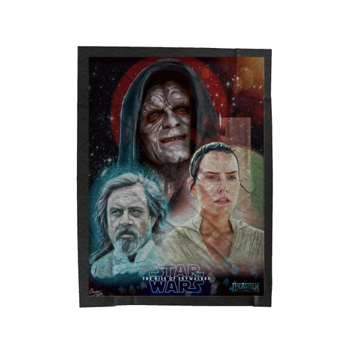 Star Wars Ix The Rise Of Skywalker 1 Velveteen Blanket