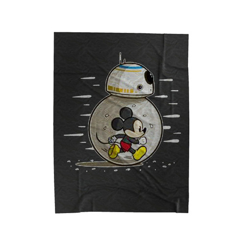 Star Wars Mickey Mouse Velveteen Blanket