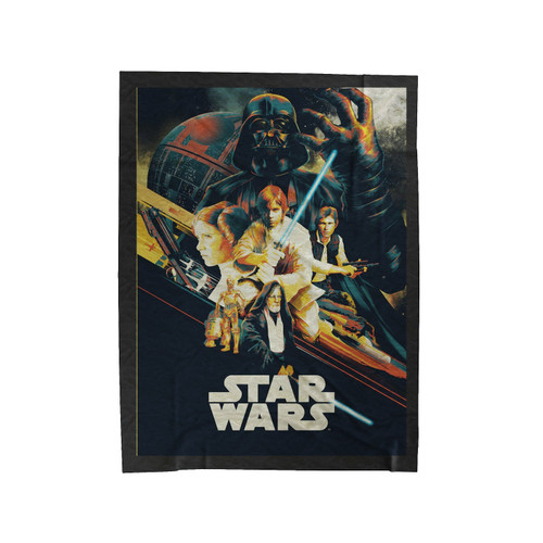 Star Wars New Hope Episode Iv Velveteen Blanket