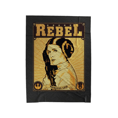 Star Wars Princess Leia Rebel Classic Velveteen Blanket