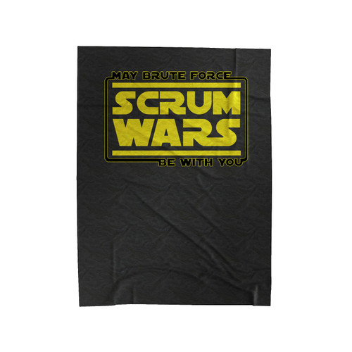 Star Wars Scrum Wars Brute Force Velveteen Blanket