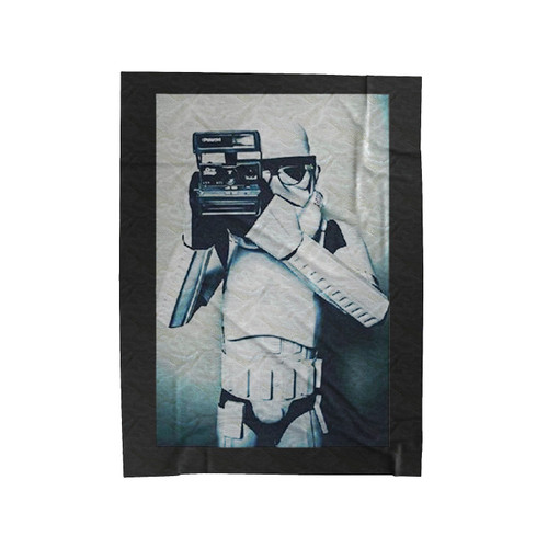 Star Wars Stormtrooper Selfie Photo Velveteen Blanket