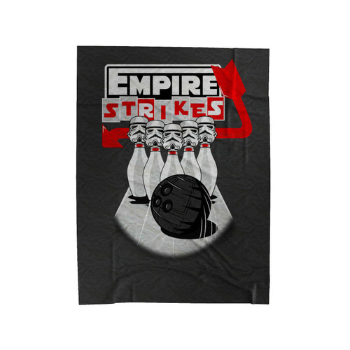 Star Wars Stormtroopers Bowling Empire Strikes 1 Velveteen Blanket