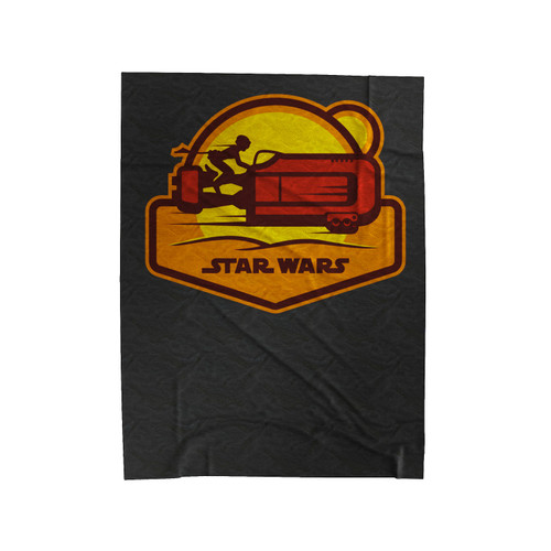 Star Wars The Force Awakens Art Velveteen Blanket