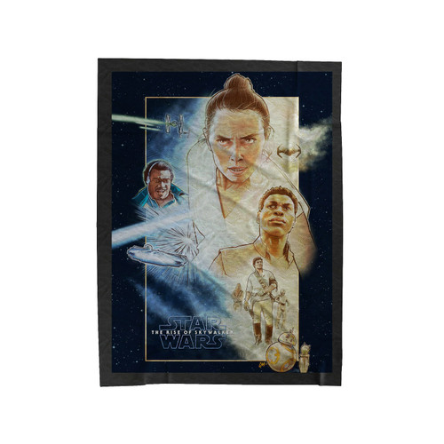 Star Wars The Rise Of Skywalker 3 1 Velveteen Blanket