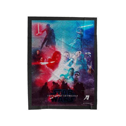 Star Wars The Rise Of Skywalker 4 Velveteen Blanket