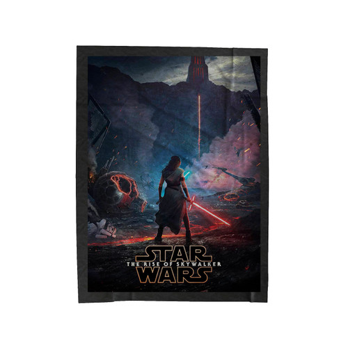 Star Wars The Rise Of Skywalker 6 1 Velveteen Blanket