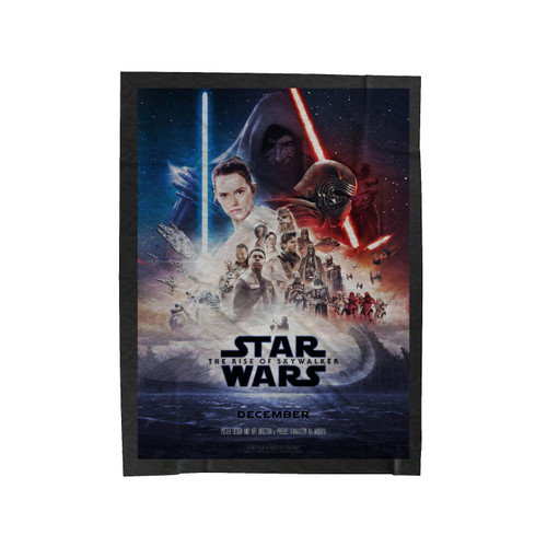 Star Wars The Rise Of Skywalker 8 Velveteen Blanket