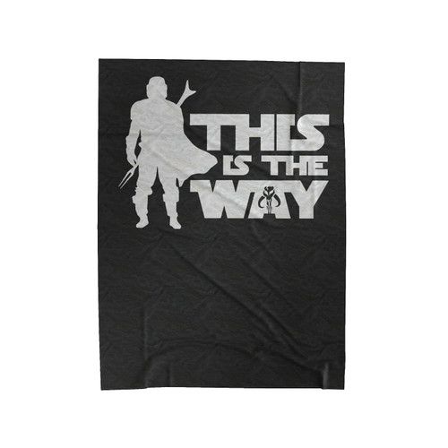 Star Wars This Is The Way Velveteen Blanket