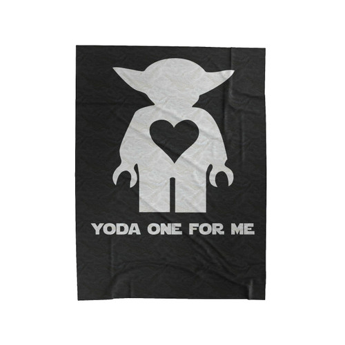 Star Wars Yoda One More Me Velveteen Blanket