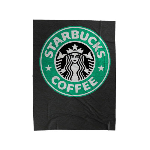 Starbucks Coffee Logo Velveteen Blanket