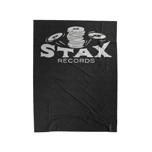 Stax Records Logo Velveteen Blanket