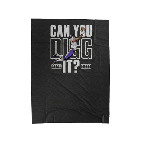 Stefon Diggs Minnesota Football Velveteen Blanket
