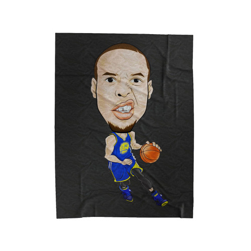 Stephen Curry Art Velveteen Blanket
