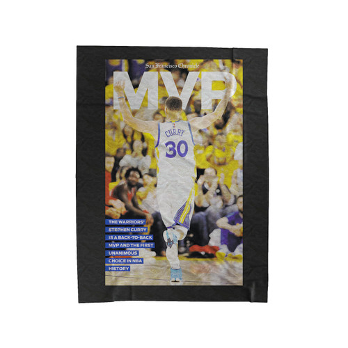 Stephen Curry Mvp Velveteen Blanket