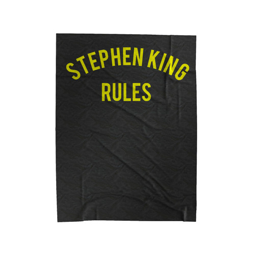 Stephen King Rules Monster Squad Velveteen Blanket