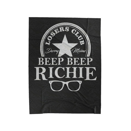 Stephen King's It Beep Beep Richie Losers Club 1 Velveteen Blanket
