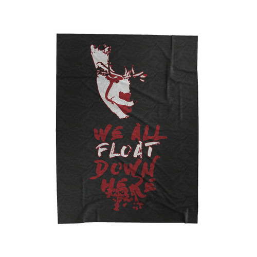 Stephen King's It We All Float Down Here' Velveteen Blanket