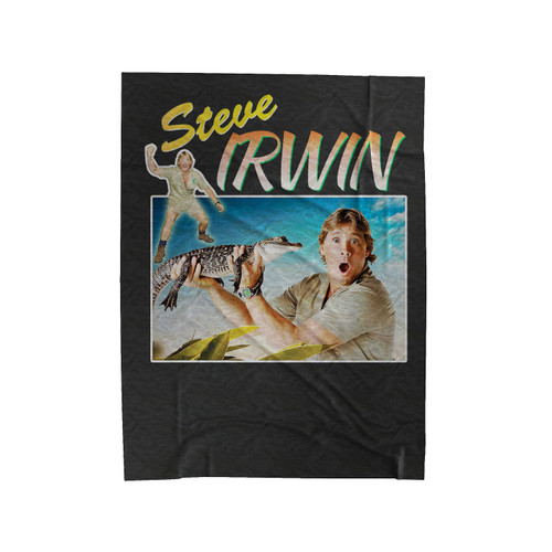 Steve Irwin Velveteen Blanket