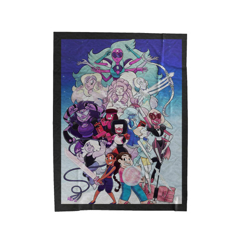 Steven Universe And The Crystal Gems Velveteen Blanket