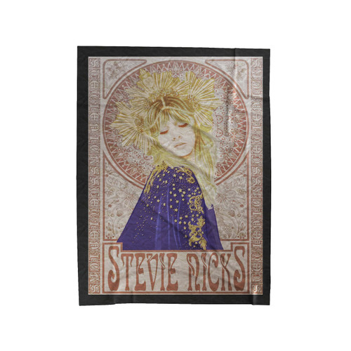 Stevie Nicks Mucha Velveteen Blanket