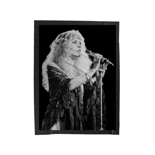 Stevie Nicks Singer Velveteen Blanket
