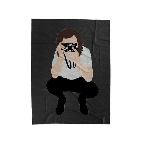 Sticker One Direction Velveteen Blanket