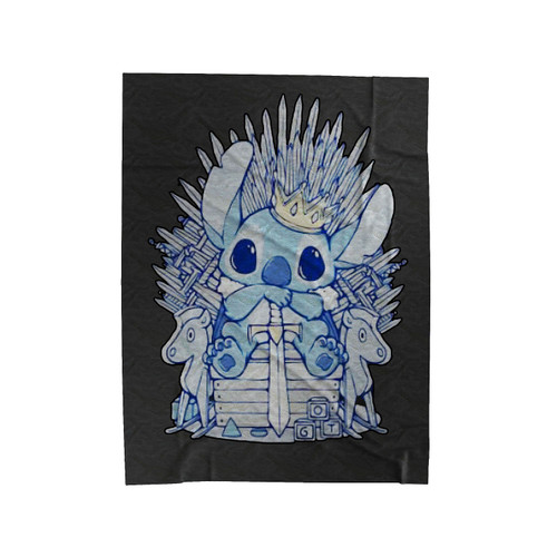 Stitch King Game Of Thrones Velveteen Blanket