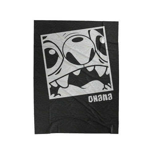 Stitch Ohana 1 Velveteen Blanket
