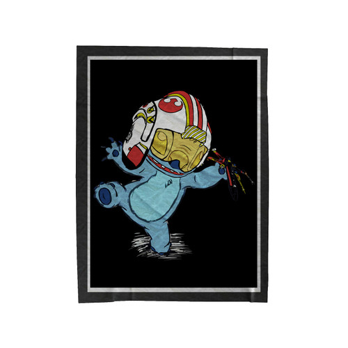 Stitch Rebel Character Velveteen Blanket