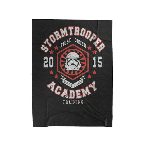 Storm Trooper Academy Star Wars Velveteen Blanket